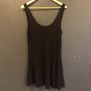 Beach coverup / mini dress. Low back, fun, flirty, airy.